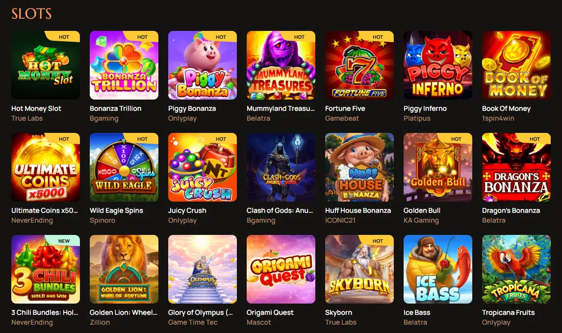 Ritzo Casino Slots